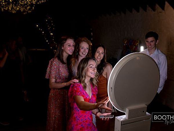 Explore the different customization options for digital photo booth templates.